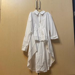 High low blouse